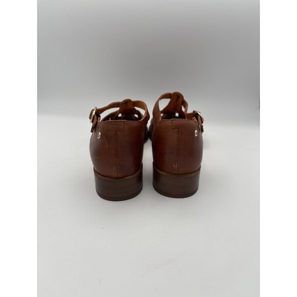 Women’s Pikolinos Size 7 1/2 Brown Heeled Sandals - Picture 4 of 5